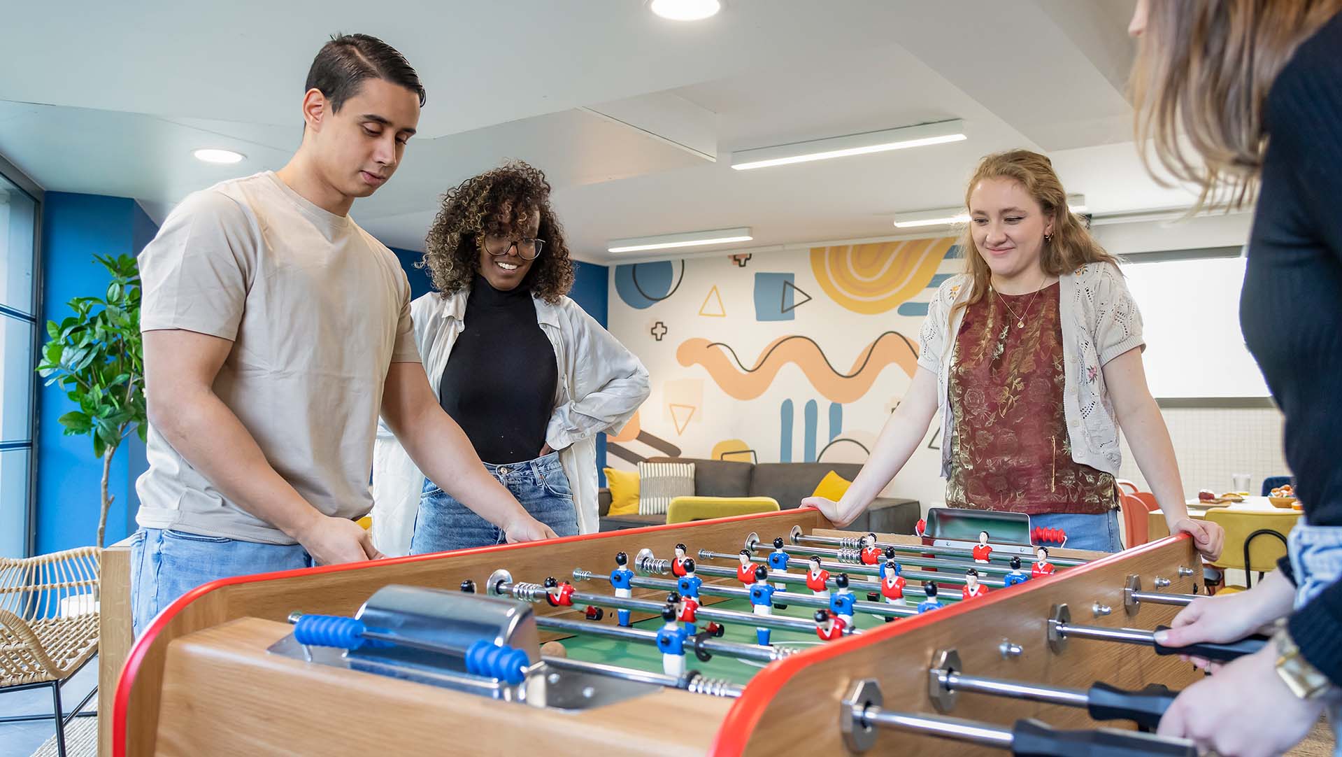 Baby-foot résidence Breizh Campus Rennes